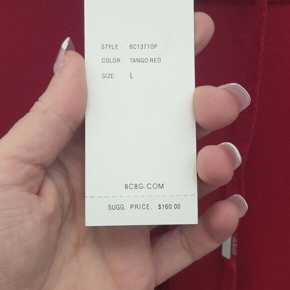 BCBG Max Azria Cloth Pants Size Large - Picture 5 of 7